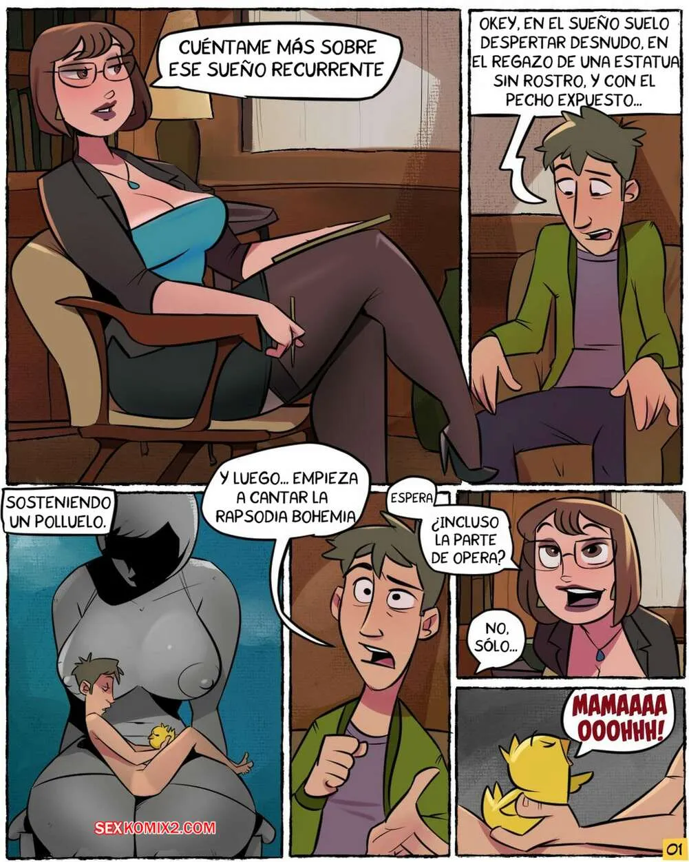 Comics Porno NymphoSophia First Session - JMoz Comix - 1#
