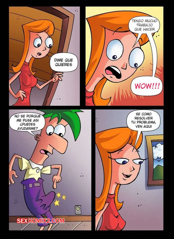 Comics Porno PHINEAS and FERB - Help (Drawnsex) - 1#