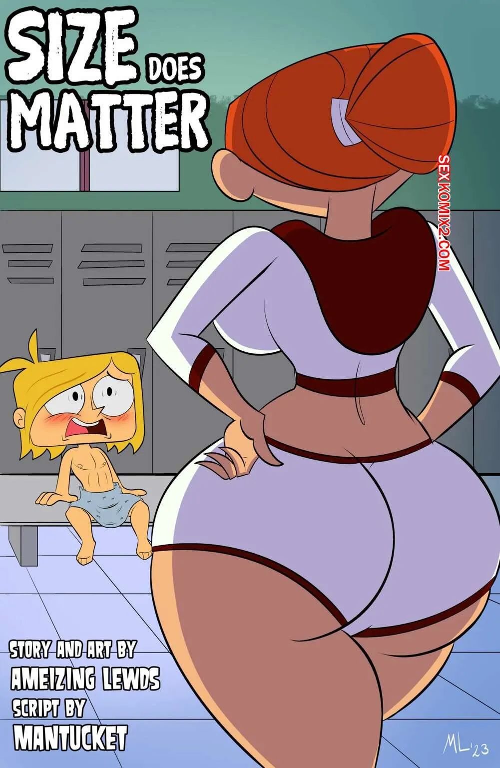 Comics Porno SIZE does MATTER (Ameizing Lewds) - 1#