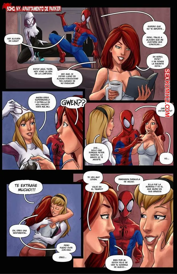 Comics Porno [SPIDER GWEN] Bygone Blues (Tracy Scops) - 1#