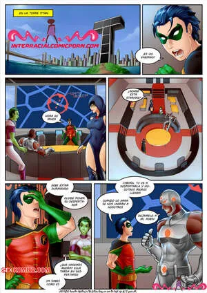 Comics Porno SUPERHEROES – Interracialcomicporn en Español