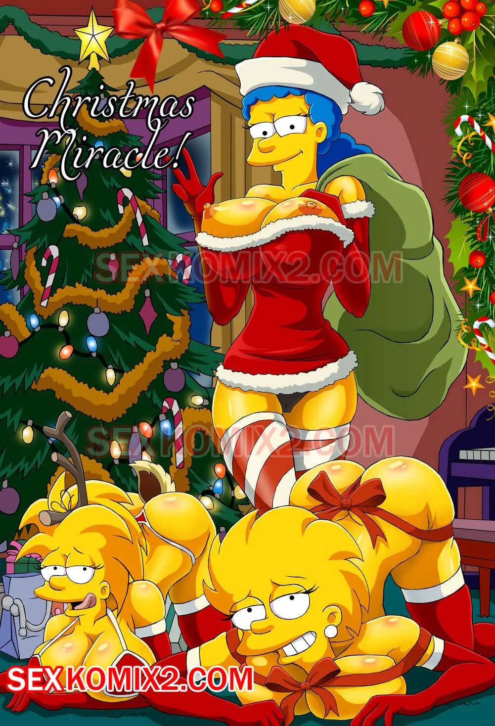 Comics Porno The Simpsons - Christmas Miracle - 1#