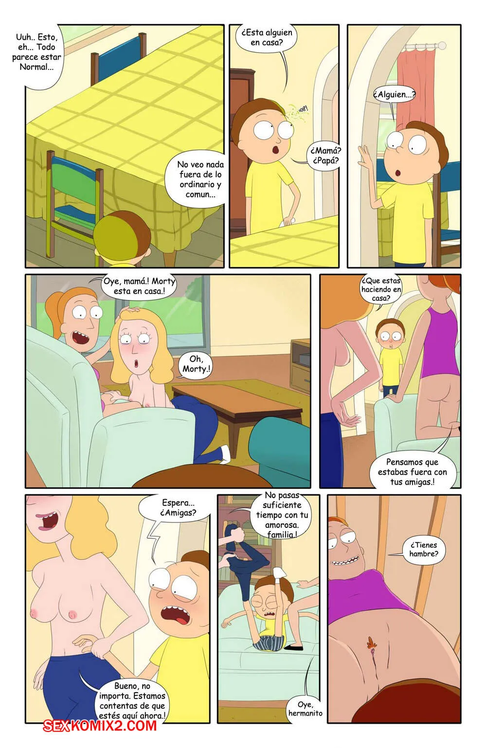 Comics Porno [Dimension X69] RICKY and MORTY (Blargsnarf) - 1#