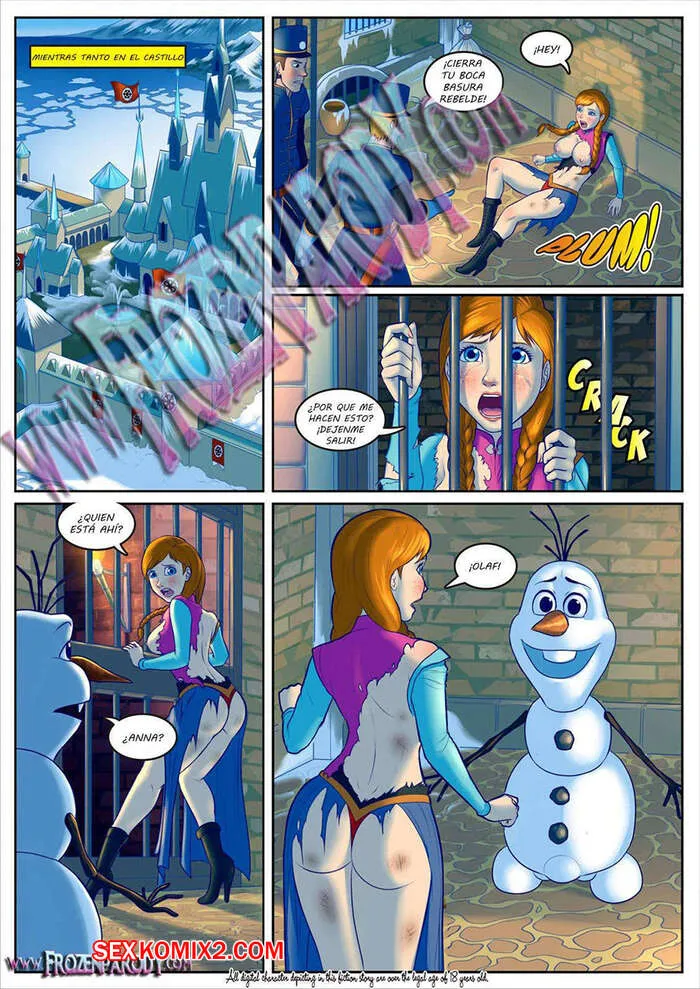 Comics Porno FROZEN Parody 2 - ELSA Threesome  (Frozen Parody) - 1#