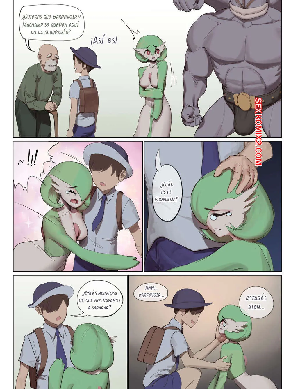 Comics Porno GARDEVOIR at the Daycare (Wjs07) - 1#