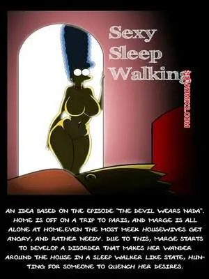 Comics Porno [Los Simpson] SEXY SLEEP Walking (Kogeikun) en Español