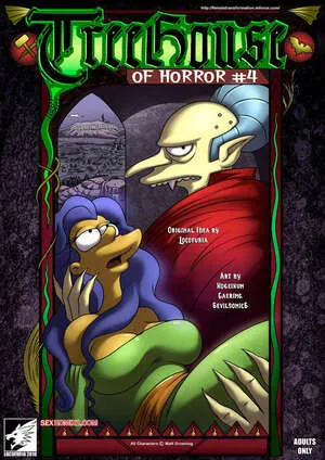 Comics Porno [Los Simpson] Treehouse of Horror 4 (Kogeikun) en Español