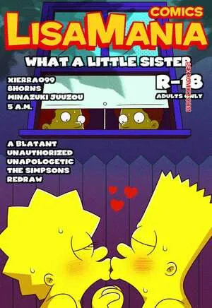 Comics Porno [Los Simpson] What a LITTLE SISTER (Xierra099) en Español