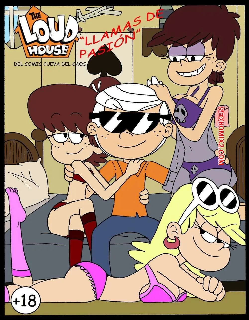 Comics Porno [LOUD HOUSE] LLamas de Pasion! Parte 1 (Ferozyraptor) - 1#
