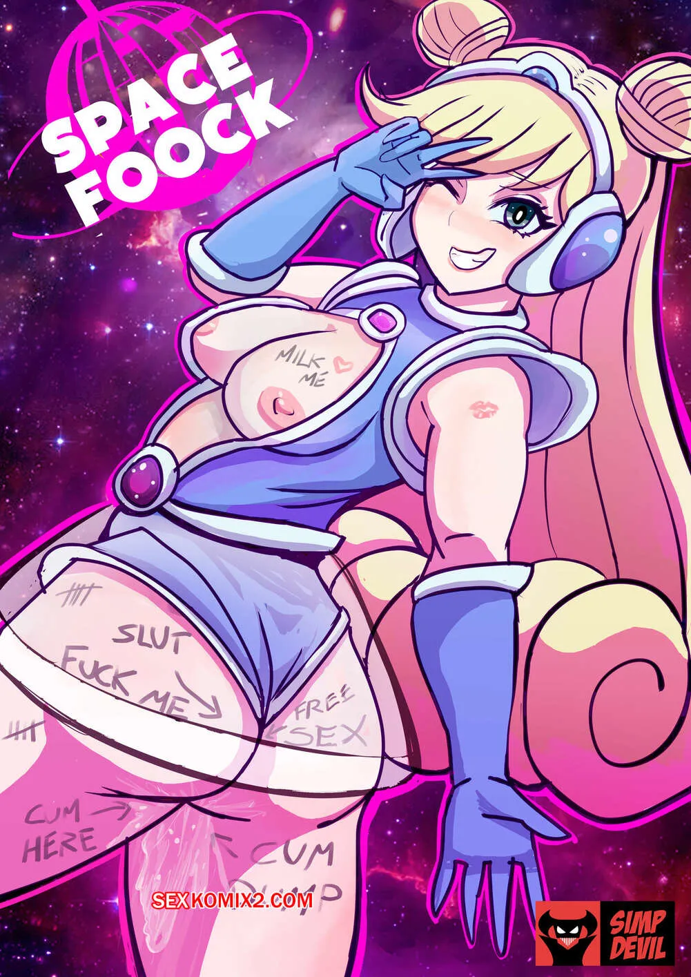 Comics Porno SPACE Foock (Simp Devil) - 1#