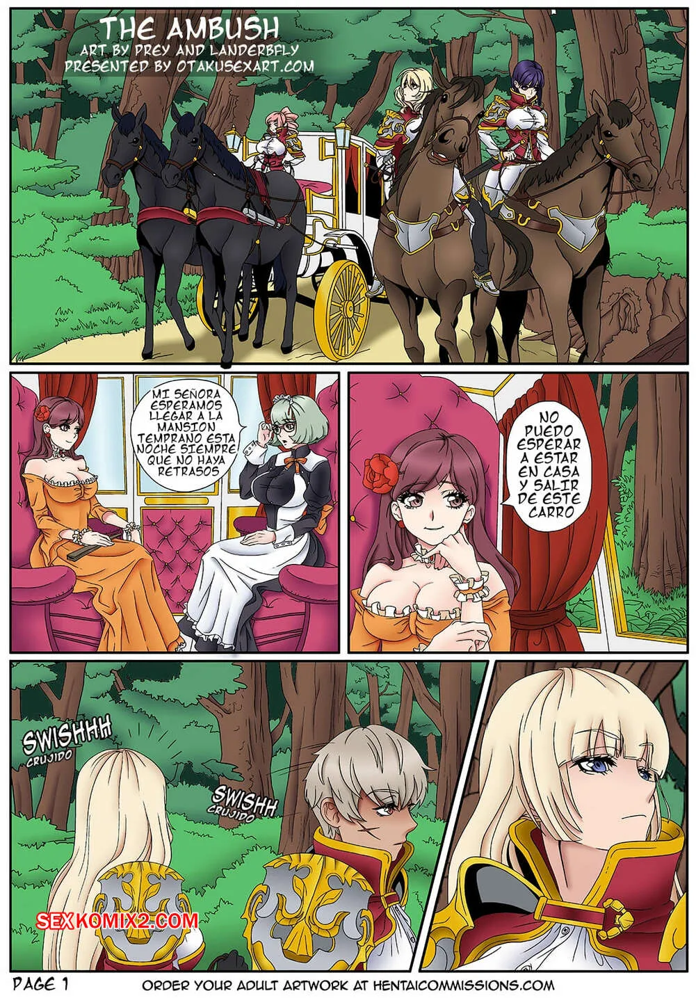 Comics Porno The AMBUSH - 1#