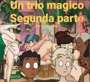 Comics Porno Un trio magico! Segunda parte (Hooty poto) en Español