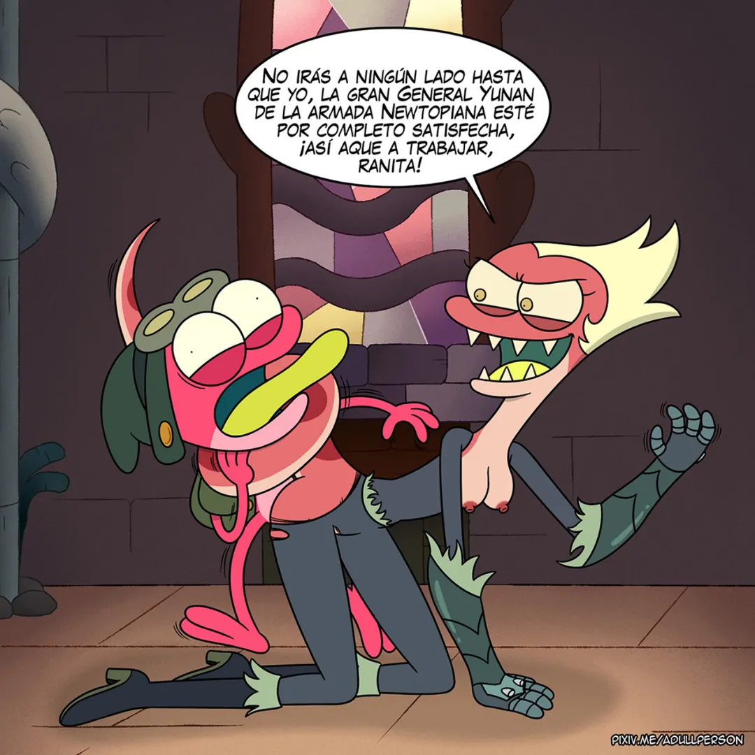 Comics Porno AMPHIBIAN Wildlife [ADullPerson] - 1#