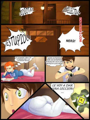 Comics Porno BEN 10! Turning it up to 11 (Jlullaby) en Español