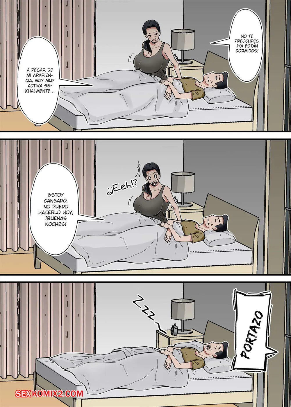 Comics Porno HENTAI KANSOKU Yome no Bakunyuu Kaachan o Netoritai (Nobishiro) - 1#