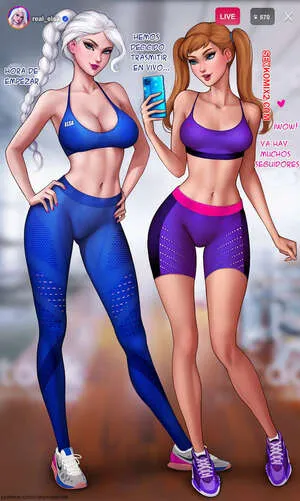 Comics Porno How to TRAIN your ASS with ELSA (AromaSensei) en Español