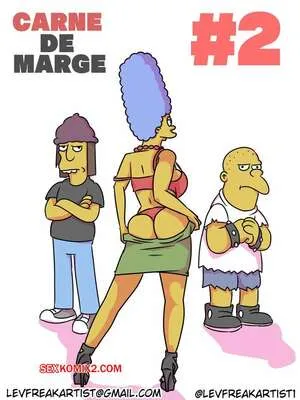 Comics Porno Los Simpson – Carne de Marge Simpson! Parte 2 (levfreakartist) en Español