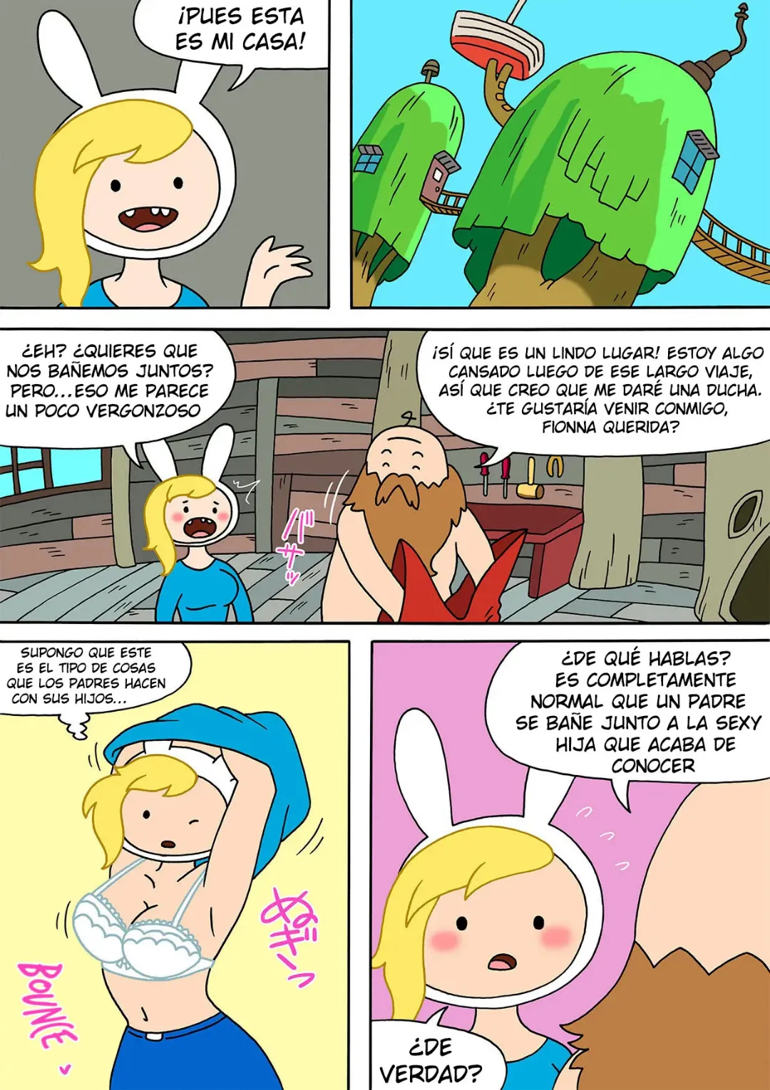 Comics Porno Si FINN hubiese sido FIONNA [Oberon Chuusa] - 1#