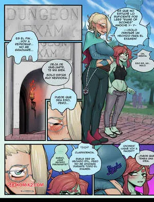 Comics Porno Dungeon EXAM (Zillionaire) en Español