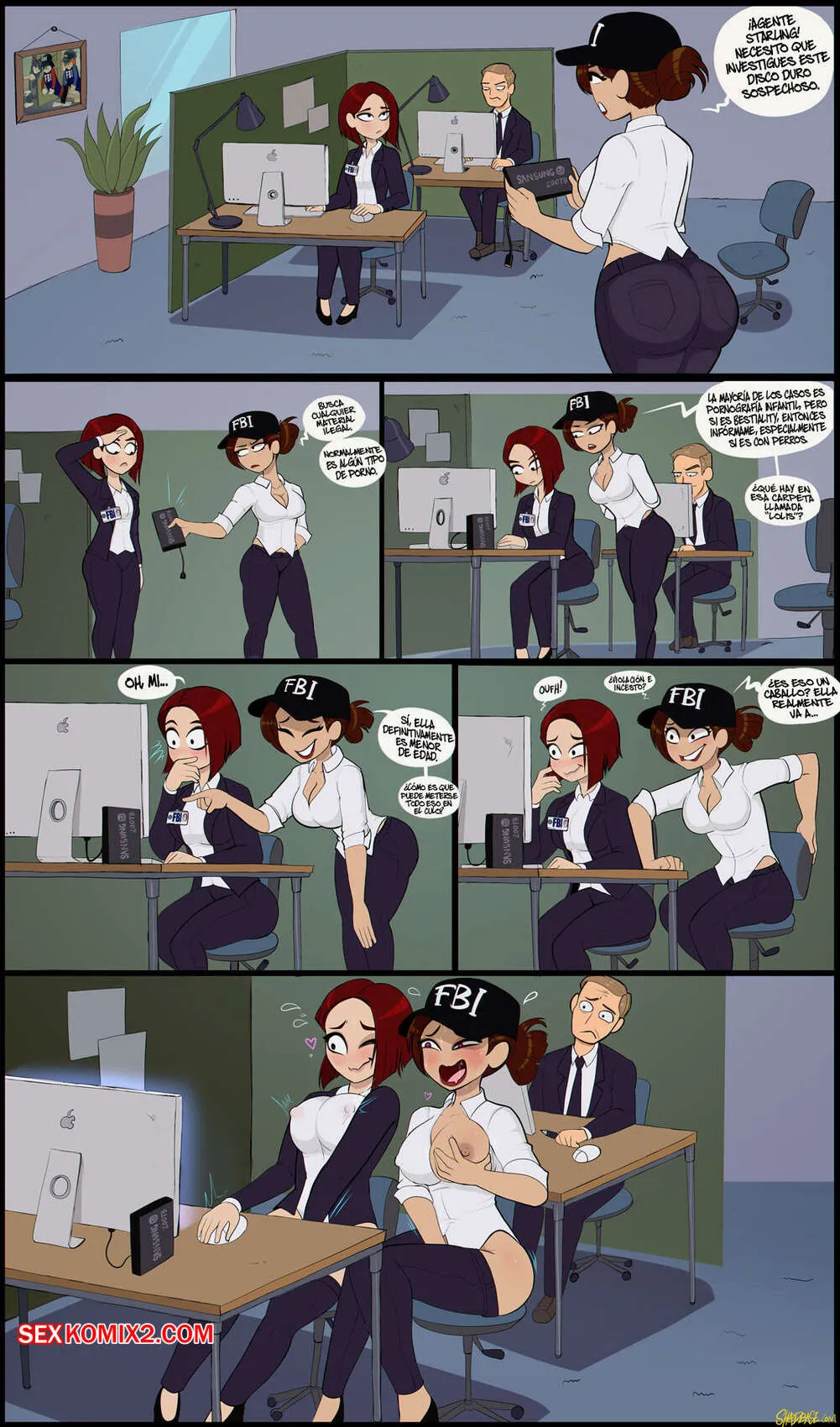 Comics Porno FBI STACY Comics (Shadbase) - 1#
