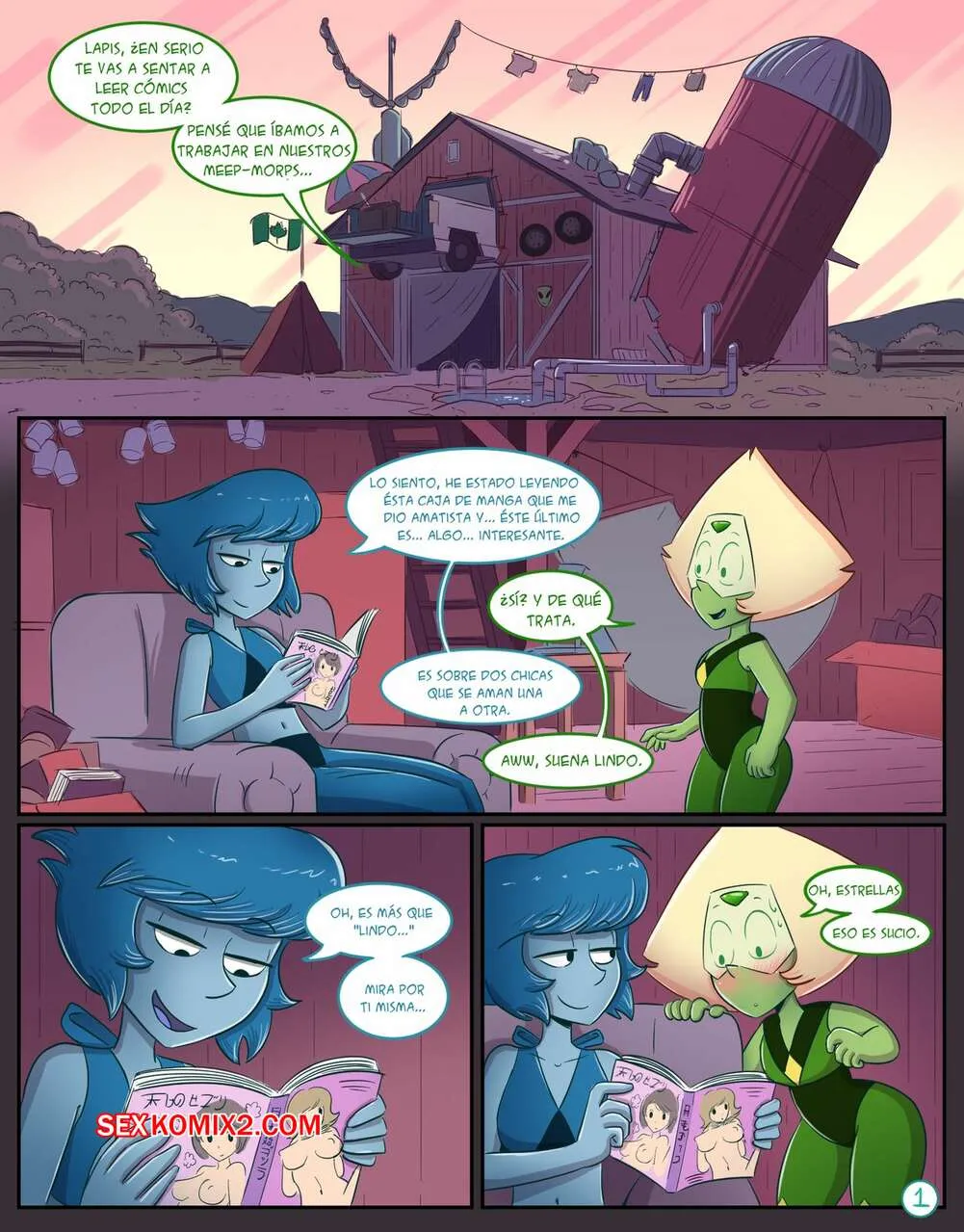 Comics Porno LAPIDOT - Cubed Coconut - 1#