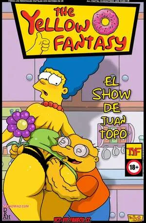 Comics Porno Los Simpson – El show de Juan Topo (The Yellow Fantasy 18) en Español