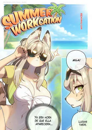 Comics Porno SUMMER Workcation – Strong Bana en Español