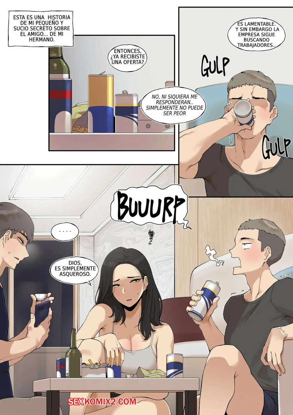 Comics Porno Un pequeño SUCIO SECRETO (Abbb) - 1#