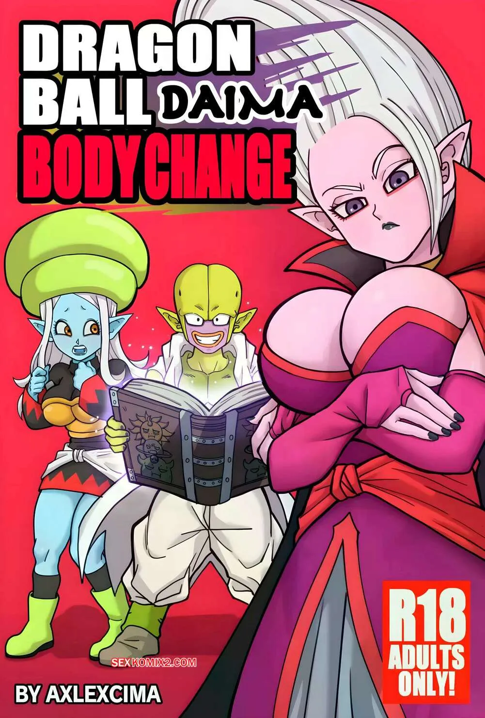 Comics Porno Dragon Ball - DAIMA Body Change - AxlexCima - 1#