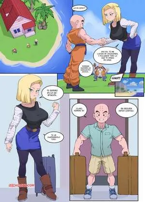 Comics Porno Dragon Ball Z – ANDROID 18 x KRILLIN – Libixus en Español