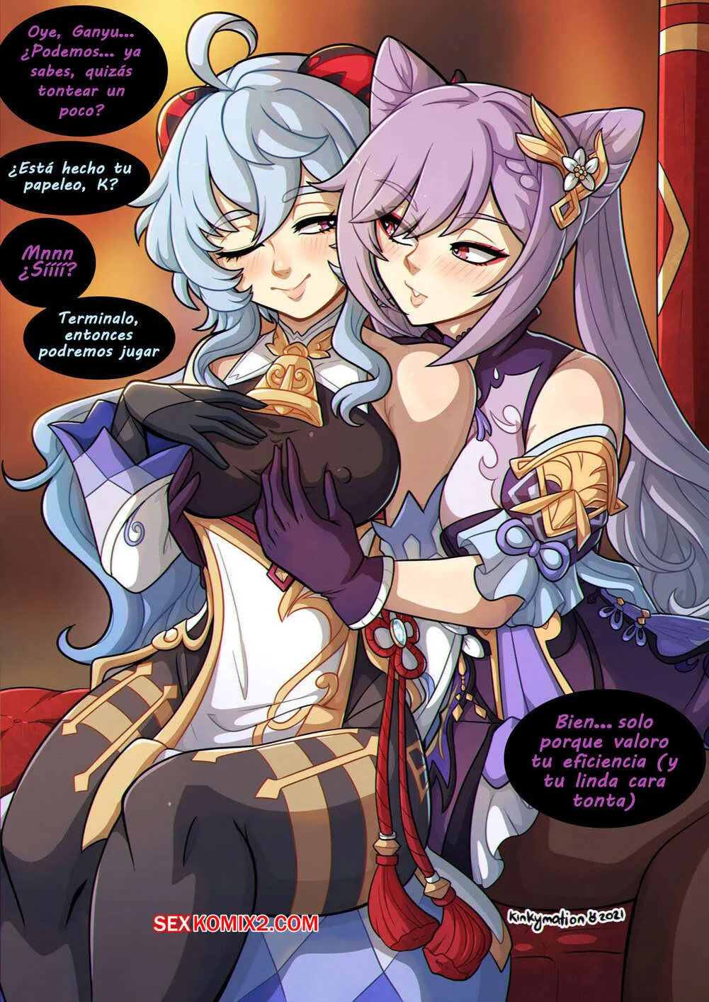 Comics Porno GENSHIN Impact - Kinkymation - 1#