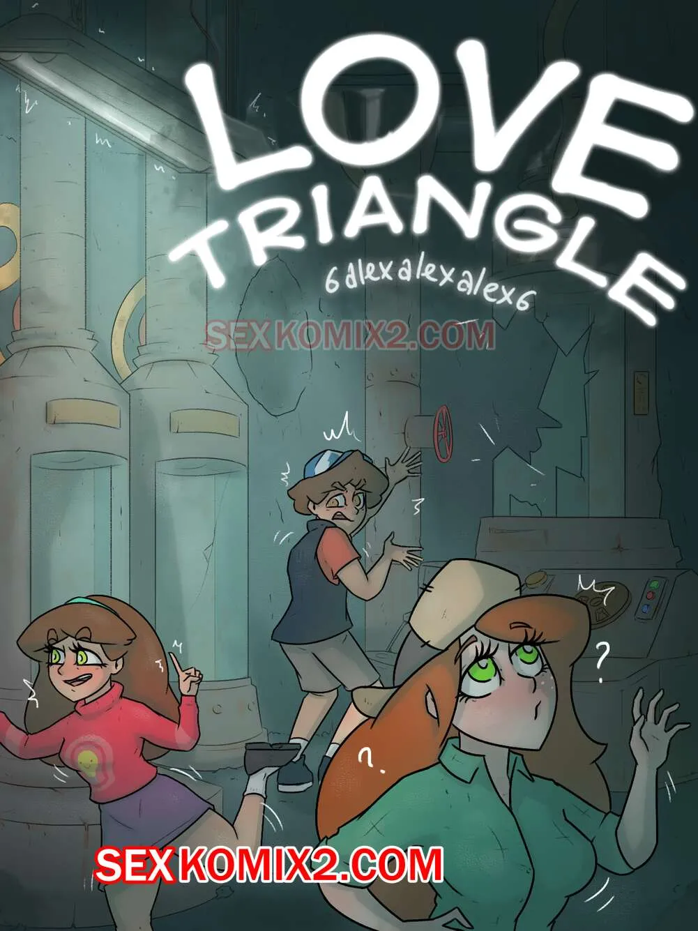 Comics Porno Gravity falls - Love triangle Bunker - 1#