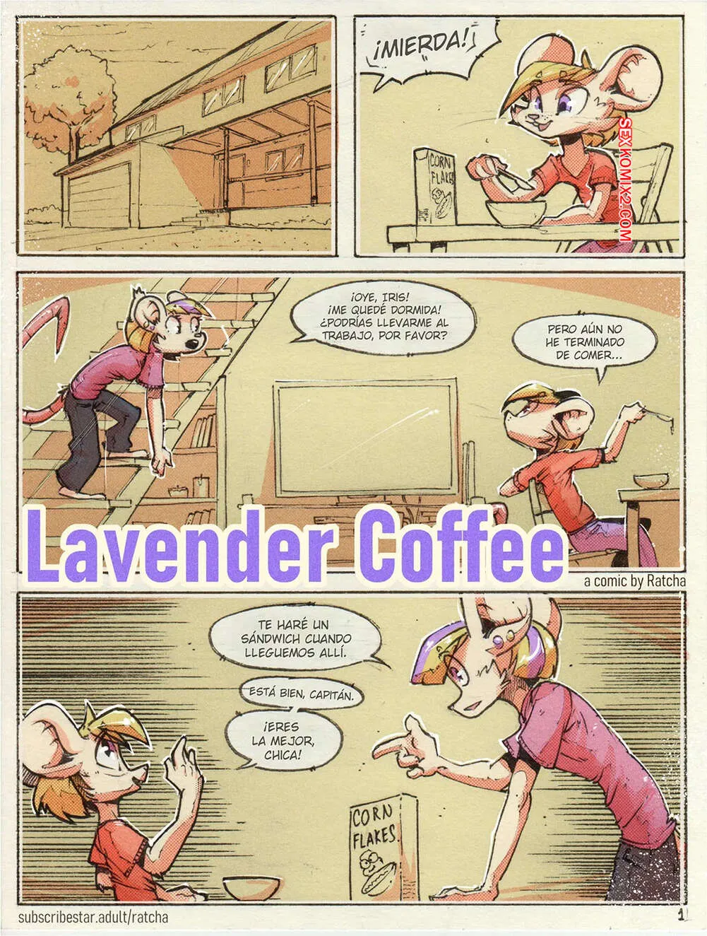 Comics Porno LAVENDER Coffee - Ratcha - 1#