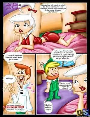 Comics Porno Los SUPERSONICOS Judy Engañada (Drawnsex) en Español