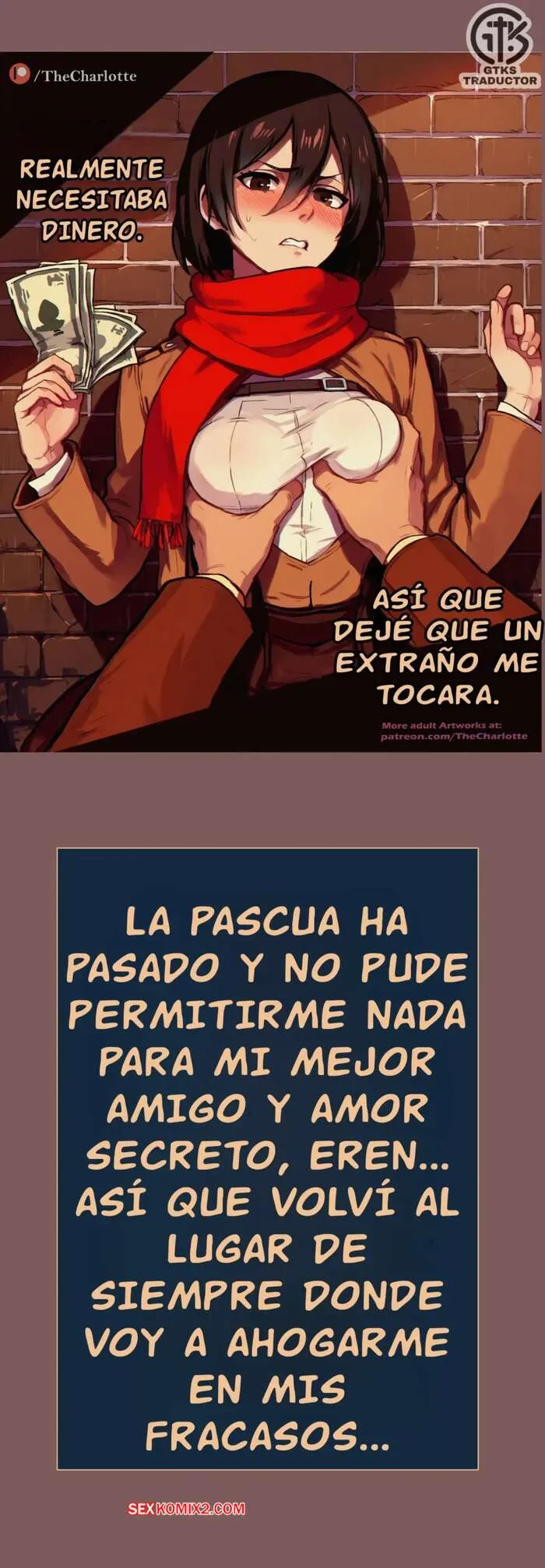 Comics Porno Mikasa Debauched Life - The Charlotte - 1#