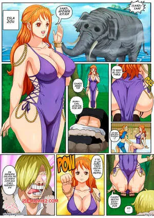 Comics Porno NAMI in Zou Island – Pink Pawg en Español