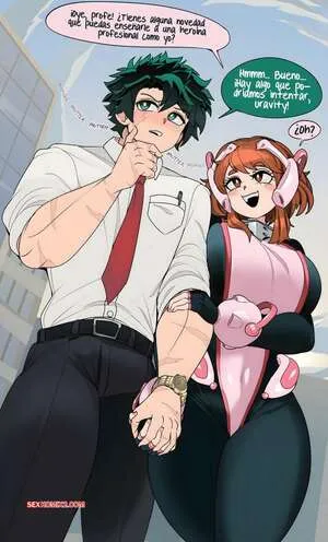 Ochako URARAKA and IZUKU Midoriya (CaptainKirb)