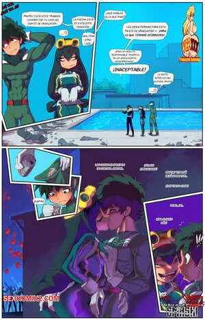 Comics Porno What if – Deku and Himiko Smashed (Fred Perry) en Español