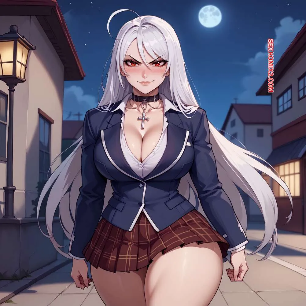 Comics Porno Akashiya Moka x BBC - Floxin (Rosario + Vampire) - 1#