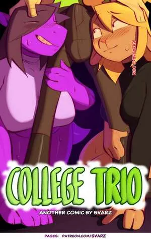 Comics Porno COLLEGE TRIO – Svarzye en Español