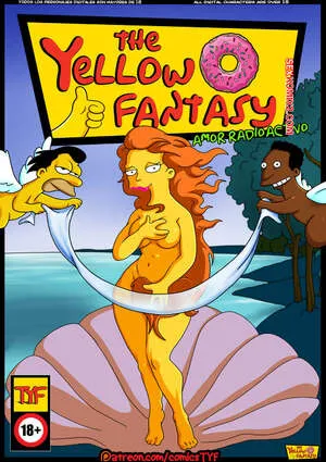 Comics Porno Los Simpson! Amor Radioactivo The Yellow Fantasy en Español