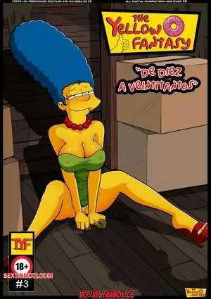 Comics Porno Los Simpson!  De Diez a Veintitantos – The Yellow Fantasy en Español