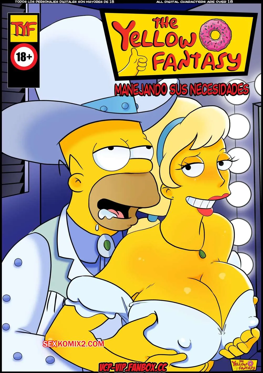 Comics Porno Los Simpson! The Yellow Fantasy 11 - Manejando sus necesidades - 1#
