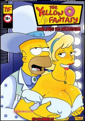 Comics Porno Los Simpson! The Yellow Fantasy 11 – Manejando sus necesidades en Español