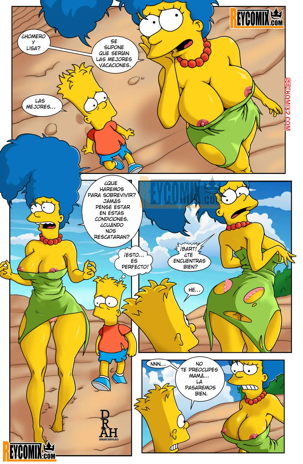 Comics Porno Los Simpsons Paraiso (ReyComiX) - 5#