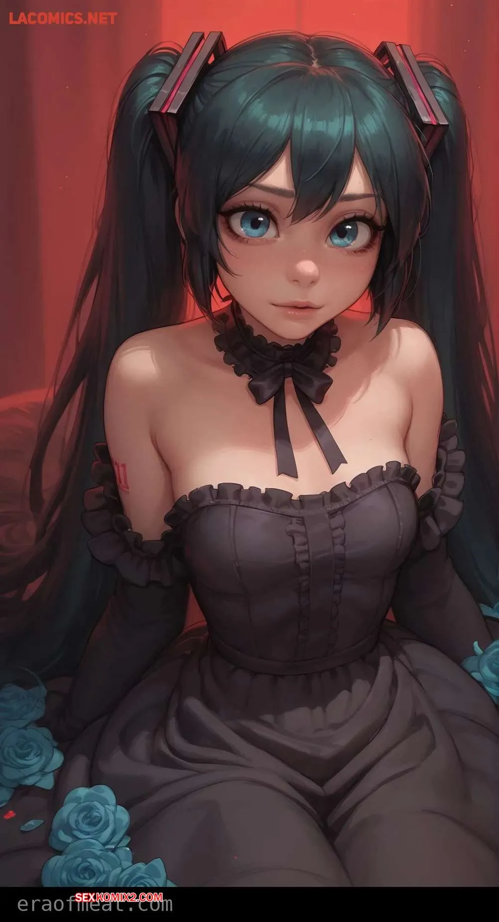 Comics Porno Miku goth - Era of Meat - 4#