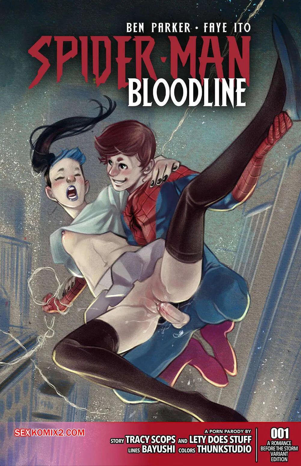 Comics Porno Spider Man - BLOODLINE - Tracy Scops - 1#