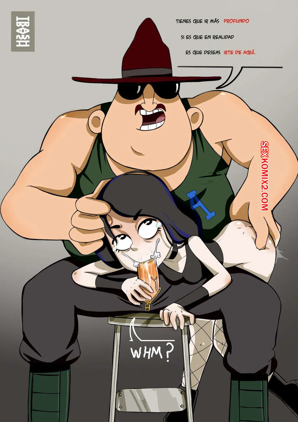 Comics Porno Camp WWE - Trash Trash - 1#