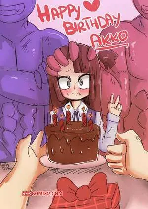 Comics Porno Happy BIRTHDAY Akko – Hary Draws en Español