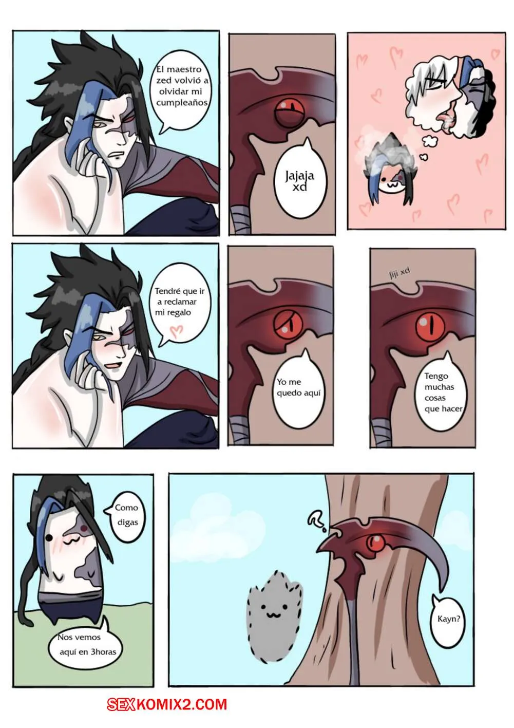 Comics Porno Kayn x Zed - rinkatth - 1#